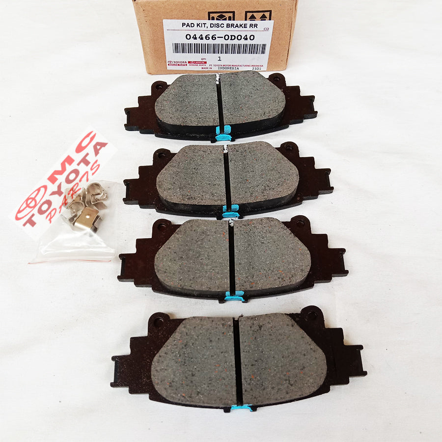 Brake Pad Kampas Rem Belakang Toyota Sienta Original 04466-0D040