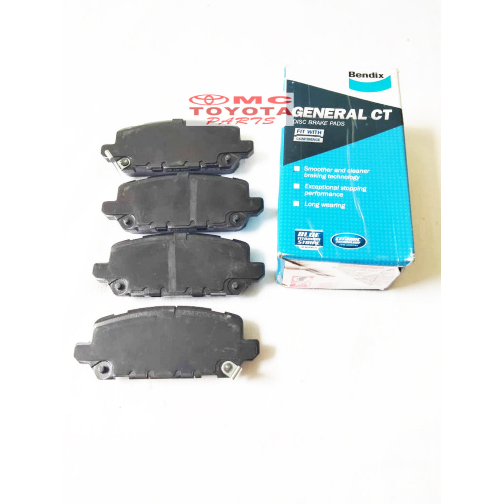 Kampas Rem Belakang Honda HRV HR-V 1.5 & 1.8  Asli ORI Original BENDIX Brake Pad DB-2355-GCT