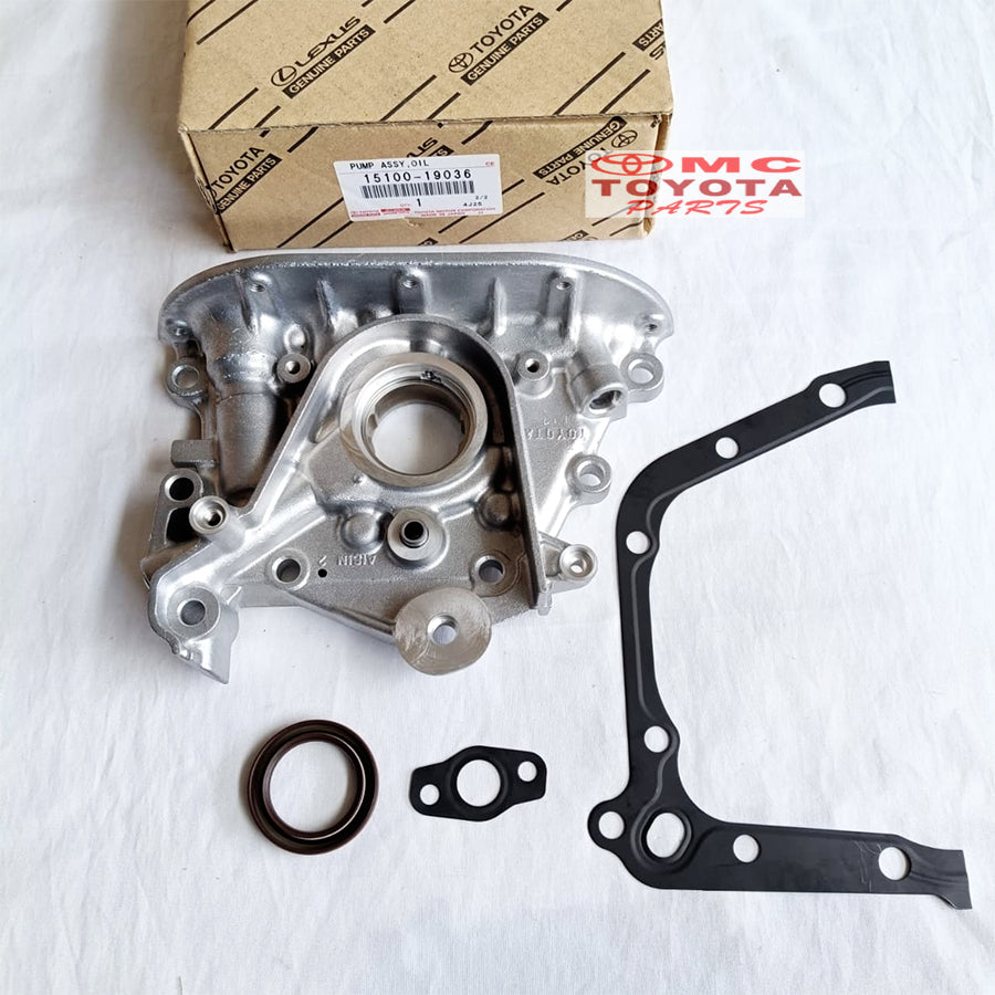 Pompa Oli Oil Pump Corolla Great Corolla Twincam 1.6 1600cc GTI 4AGE 4A-GE Original Toyota 15100-19036