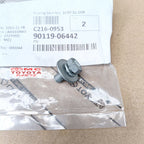 Baut Engsel Washer Dyna BU303 Universal Seat Mur Kecil & Flexible Original Toyota 90119-06442 Bolt Washer
