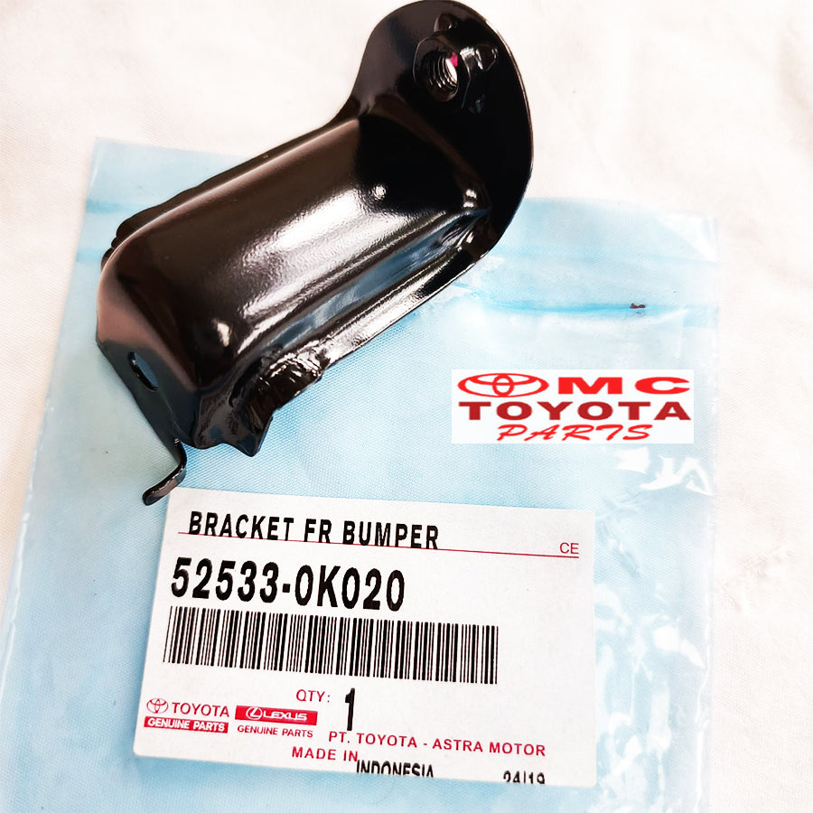 Breket Braket Bracket Front Bumper Retainer Depan Toyota Kijang Innova 2004-2011 Original 52533-0K020