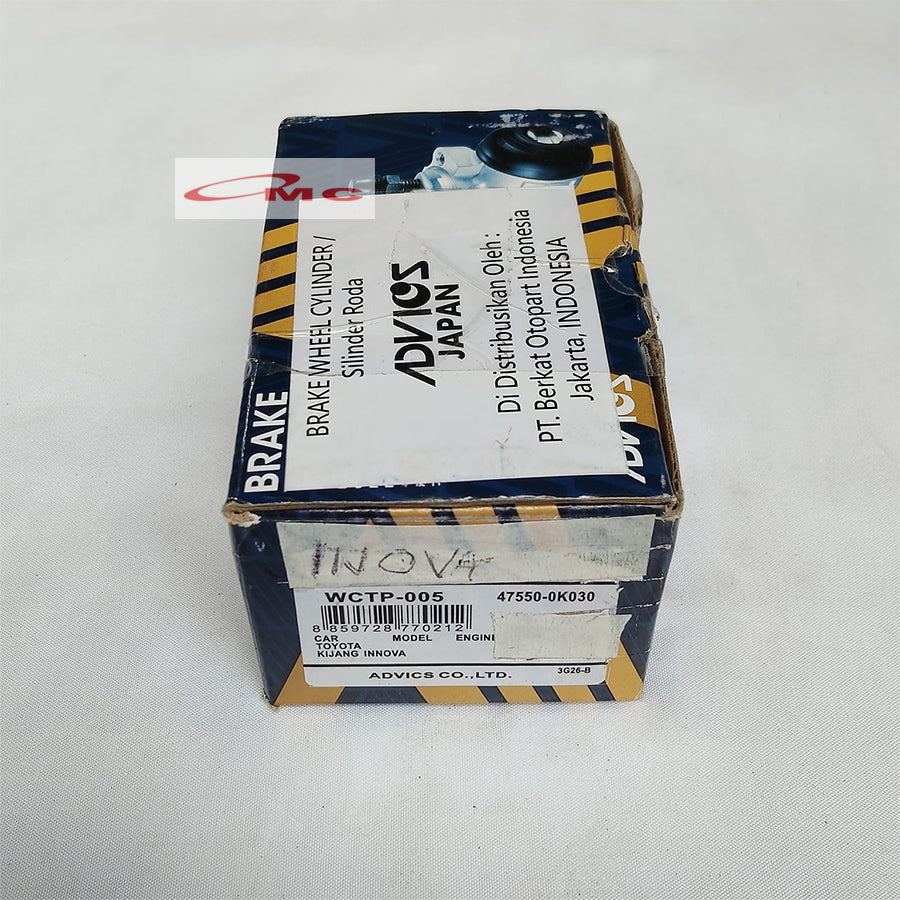 Master rem Roda Belakang Wheel Cylinder Innova Rush AisinAdvics WCTP 005