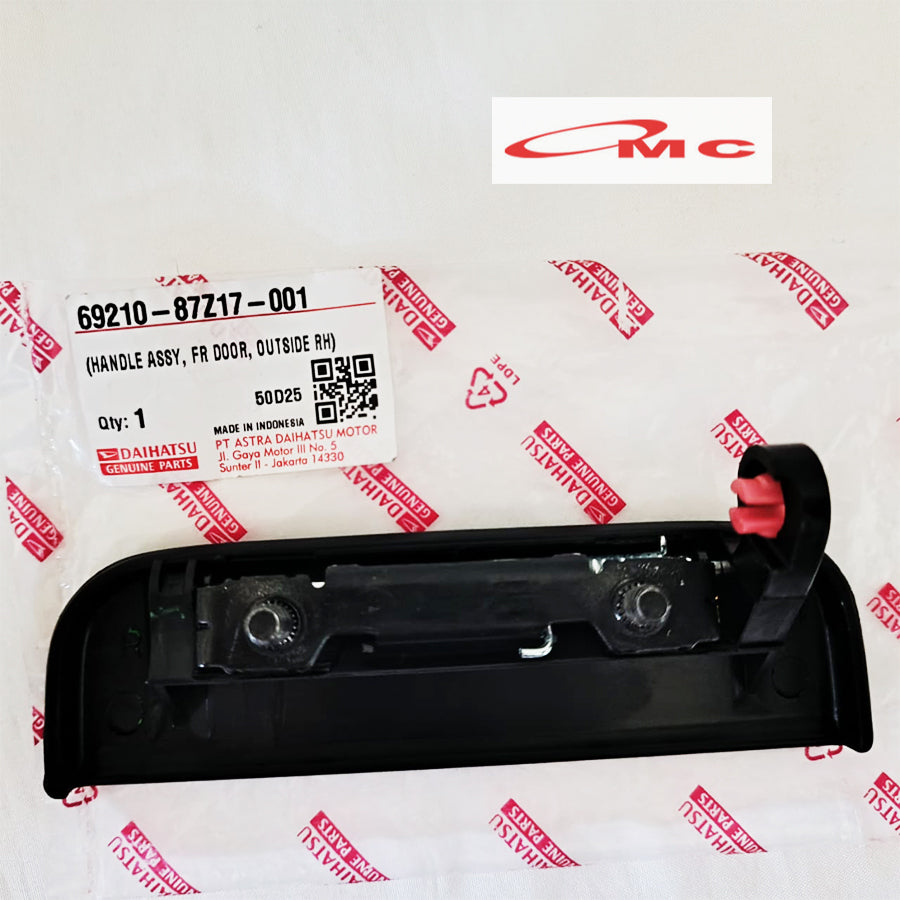 Handle Pintu Depan Luar Kanan Kiri Avanza Xenia Lama Agya Ayla Gran Max Luxio Espass Taruna Original 69210-87Z17-001 / 69220-87216-001 Handel Gagang Pegangan Tarikan Pintu Luar Depan