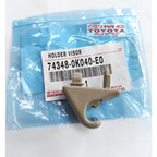 Dudukan Klip Holder Sunvisor Tahanan Cahaya Fortuner Innova 74348-0K040-E0 Original Toyota