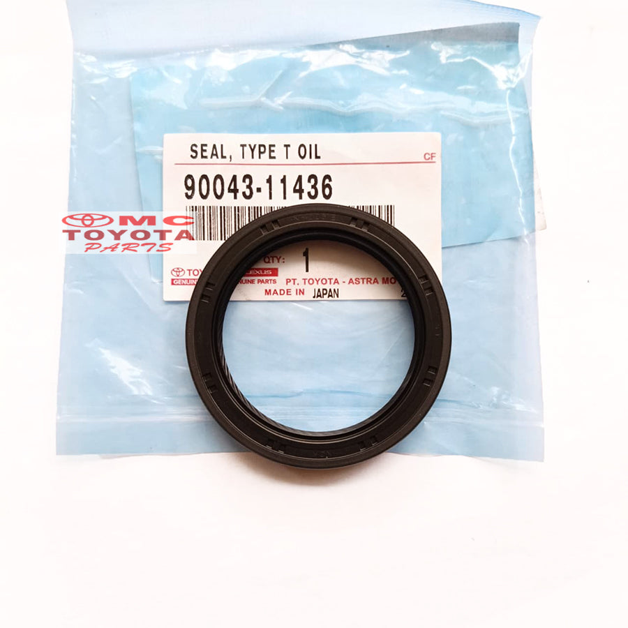 Oil Seal Converter CVT Avanza Xenia Veloz 2022 up Raize Rocky Original Toyota 90043-11436 Seal Type T Oil Seal Conventer Sil Input Shaft As Kopling