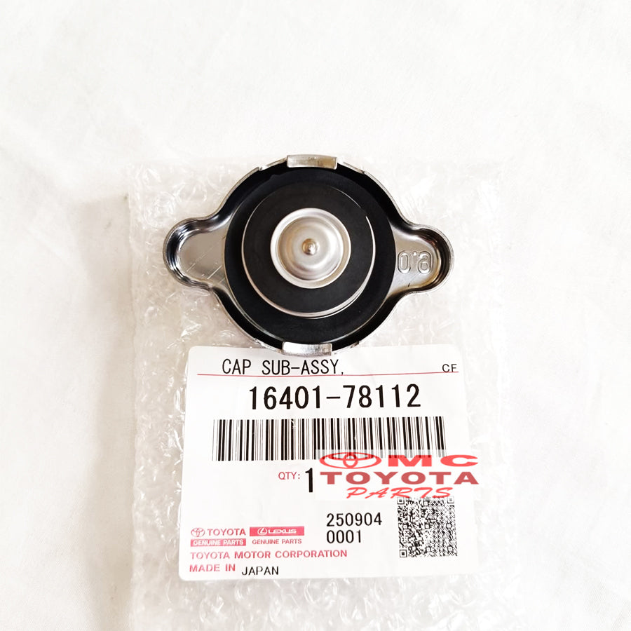 Tutup Radiator Toyota Dyna 110 125 130 140 Hino Dutro 110 125 130 140 Original 16401-78112 Tutup Cap Radiator Kap Radiator 0.9