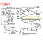 Gasket Throtole Body Paking throtole Body Kijang Original Tuv Qualis Hilux Hiace Van Comuter 22271-75010