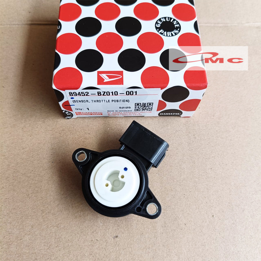 Sensor Throttle Position Sensor TPS Xenia 1.0 1000cc ORI Daihatsu 89452-BZ010-001 Sensor Gas Sensor Trotol Position Throtle Trotle Trotel Throtole Body 1000 cc Logo A Original