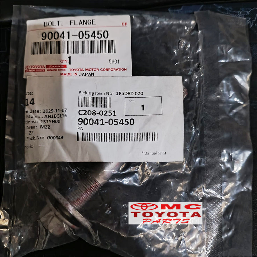 Baut Bosh Bushing Lower Arm Avanza Xenia Original 90041-05450 Bolt Flange