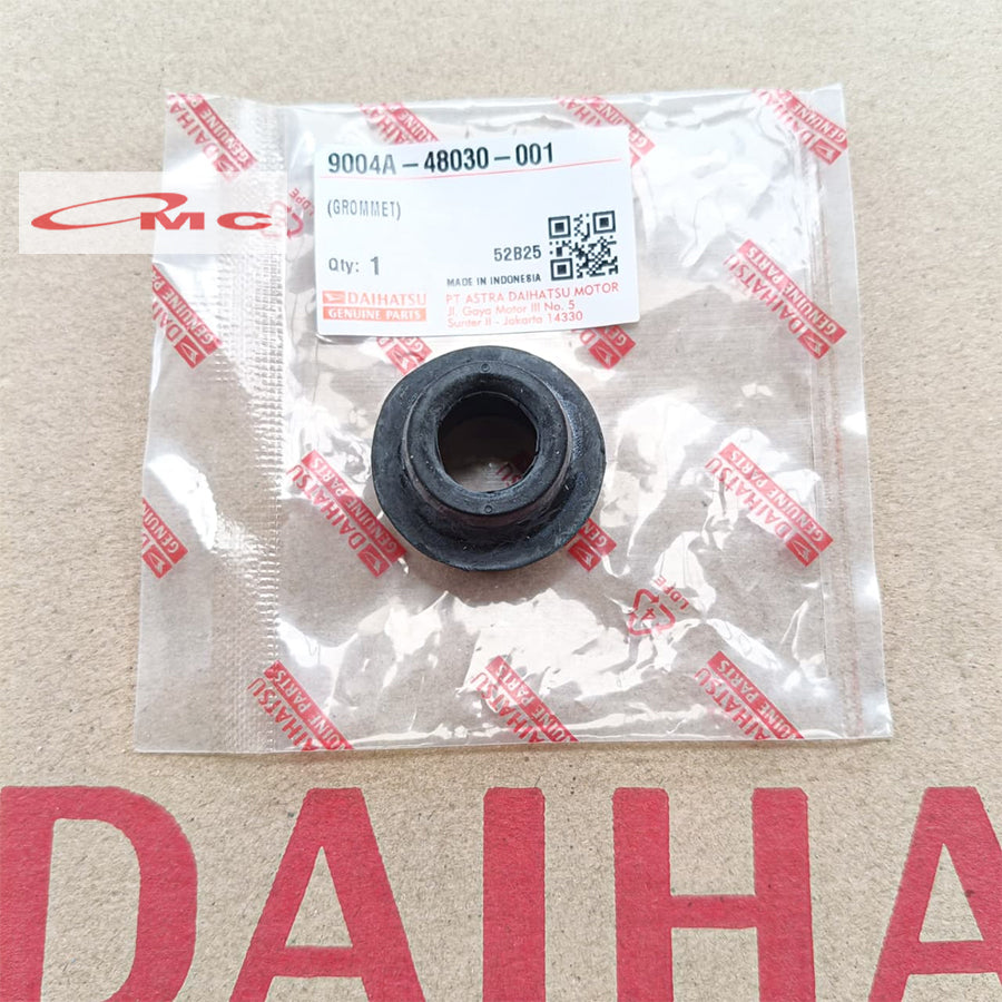 Karet Dudukan Radiator Bagian Bawah Avanza Xenia Rush Terios Calya Sigra Agya Ayla Gran Max Luxio Sirion Veloz Raize Rocky Original 9004A-48030-001 Karet Grommet Gromet Radiator Granmax