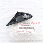 Cover Pilar Segitiga Spion Bagian Luar Sebelah Kanan Vios Old 2002-2007 Gen1 Original Toyota 60117-0D030 Cover Spion Pojok Garnish Tutup Pilar Segitiga Luar Spion Ori