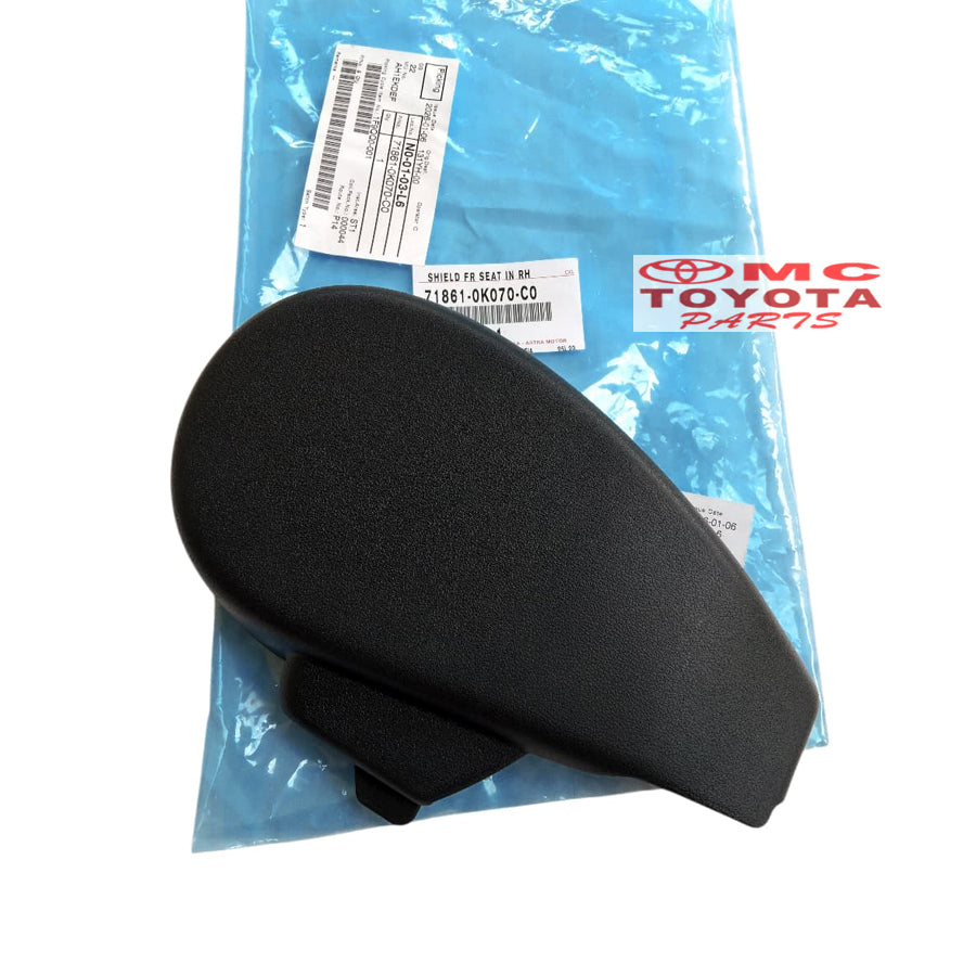 Cover Tututp Jok Depan Kanan Sopir Innova Reborn Fortuner Original 71861-0K070-C0