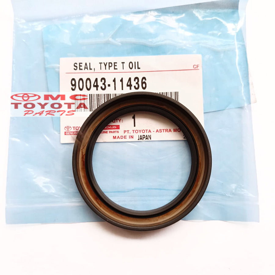 Oil Seal Converter CVT Avanza Xenia Veloz 2022 up Raize Rocky Original Toyota 90043-11436 Seal Type T Oil Seal Conventer Sil Input Shaft As Kopling