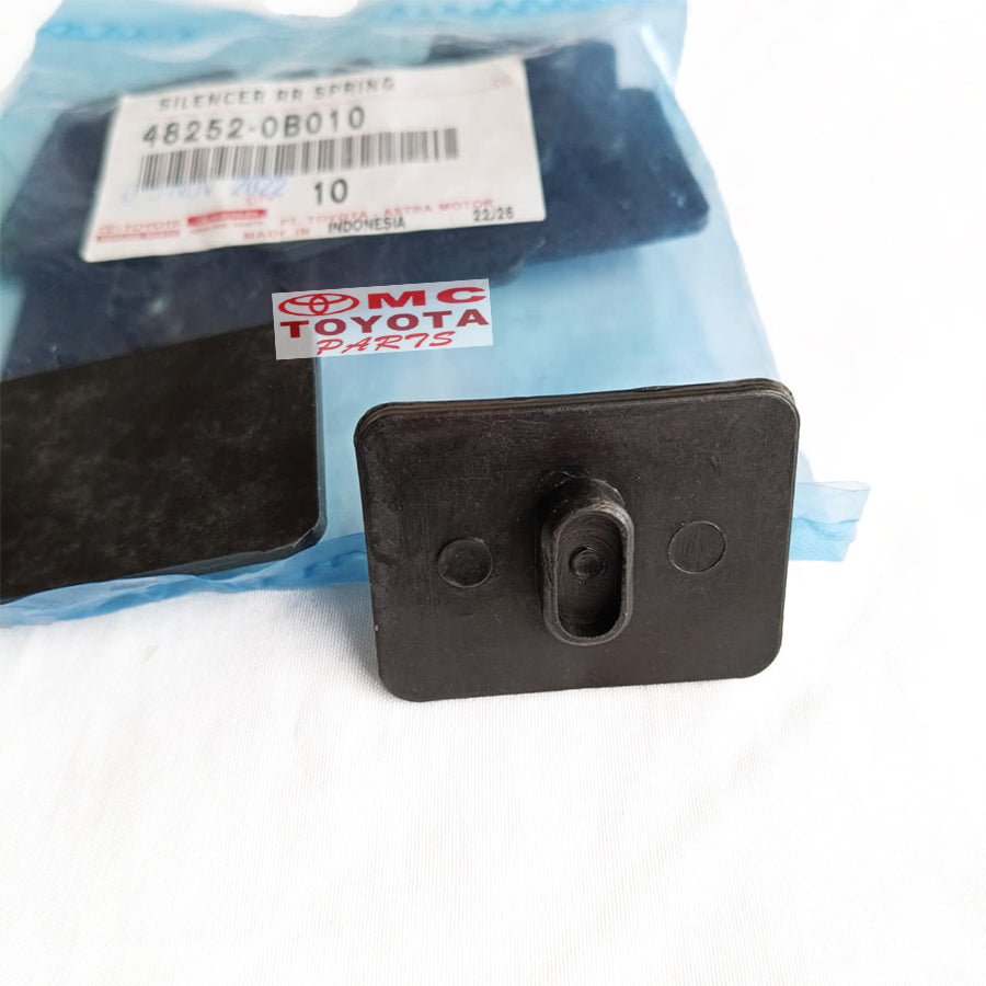 Silencer Spring Plastik Ganjal Tatakan Peredam Per Belakang Kijang Kapsul KF60 KF70 KF80 LF60 LF70 Original Toyota 48252-0B010 Spring Silencer RR Spring