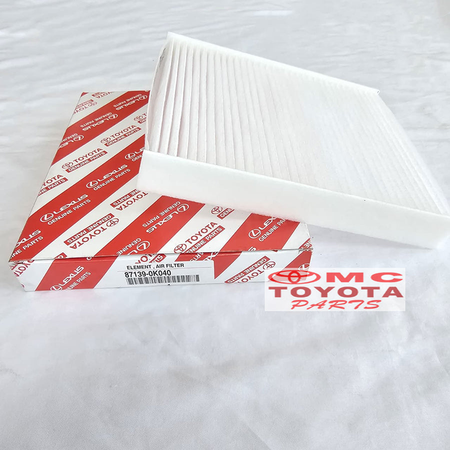 Filter Saringan Udara AC Cabin Kabin Innova Reborn, Fortuner SRZ VRZ, Hilux Revo, Alphard Vellfire 2015-UP Original Genuine 87139-0K040