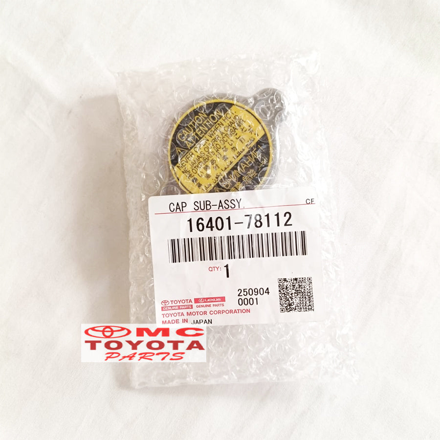 Tutup Radiator Toyota Dyna 110 125 130 140 Hino Dutro 110 125 130 140 Original 16401-78112 Tutup Cap Radiator Kap Radiator 0.9