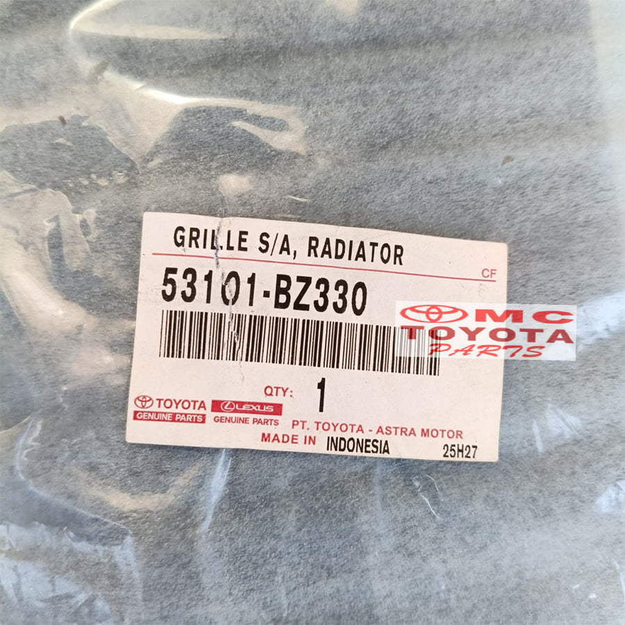 Grill Grille Radiator Depan Toyota Rush Daihatsu Terios 2015 2016 2017 Original 53101-BZ330 Gril Grile Grill Radiator Ori