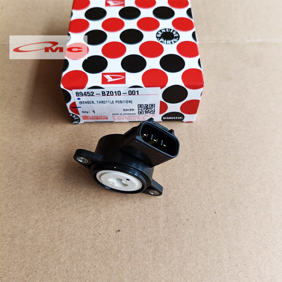 Sensor Throttle Position Sensor TPS Xenia 1.0 1000cc ORI Daihatsu 89452-BZ010-001 Sensor Gas Sensor Trotol Position Throtle Trotle Trotel Throtole Body 1000 cc Logo A Original
