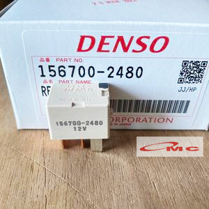 Relay 4 Kaki Relay Denso AVANZA K.4 12V 156700-2480 DENSO ORIGINAL Made In Japan