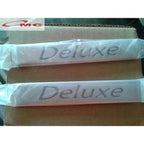 Emblem DELUXE untuk List Body All New Xenia Original NX012-25000-004 Emblem Logo Tulisan Deluxe Chrome Daihatsu Xenia