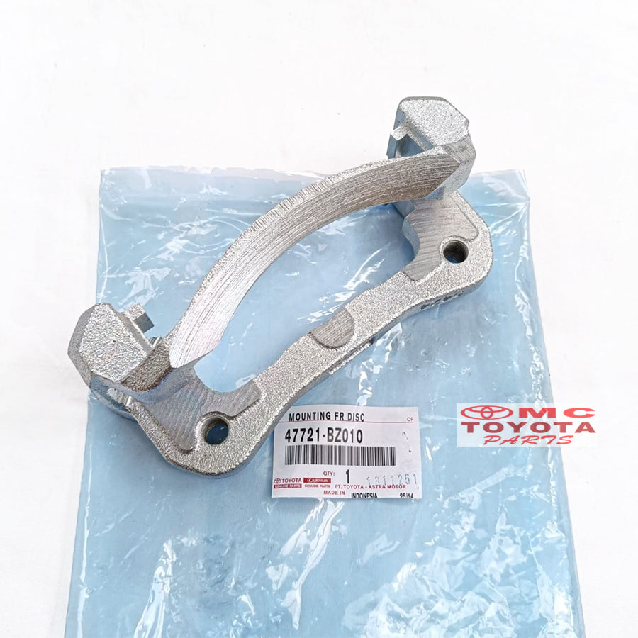 Support Suport Caliper Kaliper Mounting Dudukan Kampas Rem Depan Avanza Xenia Original Toyota 47721-BZ010 Bracket Braket Breket Kaliper Rem Roda Depan