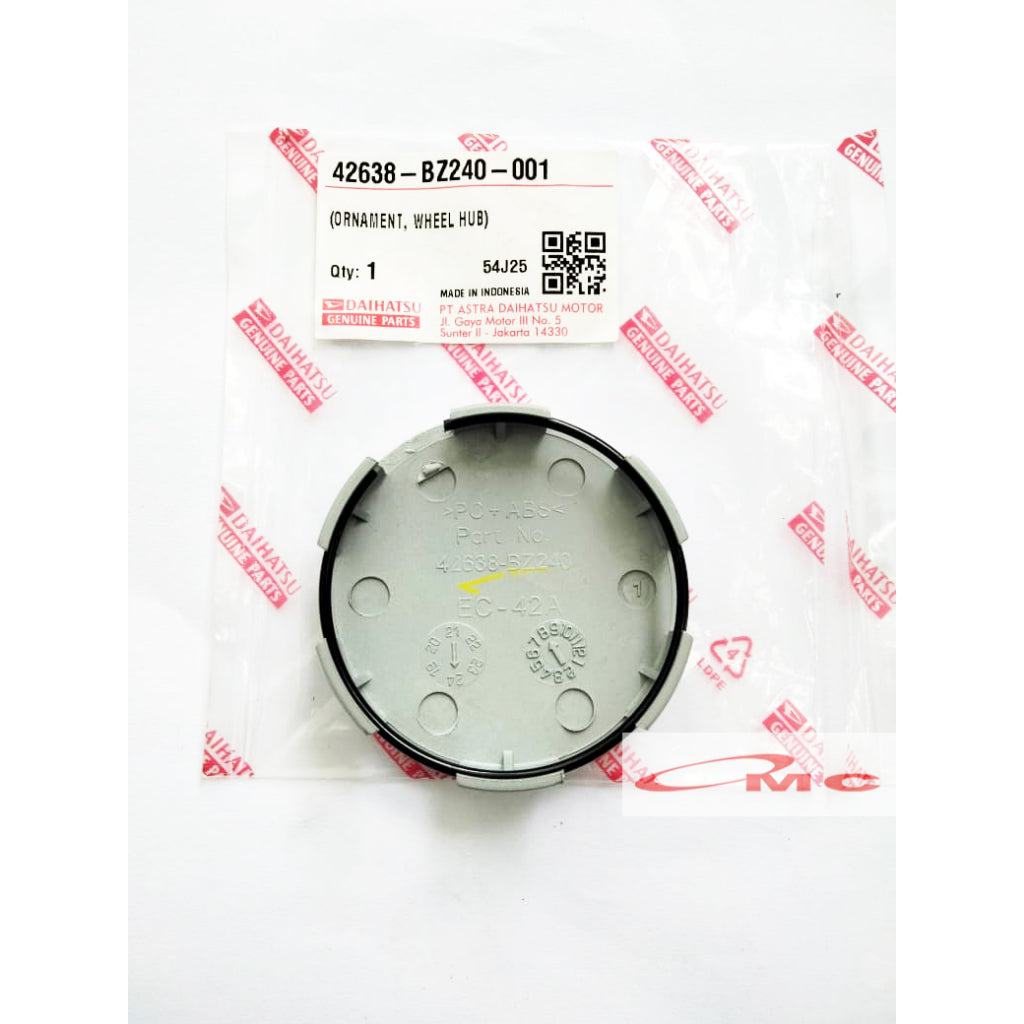 Dop Roda Tutup Dop Roda Velg Grand Max Luxio Asli ORI Original Daihatsu 42638-BZ240-001 Genuine Parts