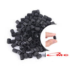 Tutup Pentil Ban Mobil Sepeda Motor Universal Nitrogen Bahan Plastik Hitam Tire Valve Cap Kap Penutup Pentil Ban