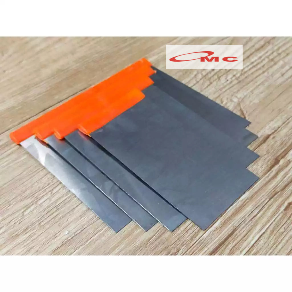 Kape 1 Set Isi 4 Pcs Scraper Scrub Skrap Scrap Plat Besi Dempul Camel 5cm 8cm 10cm 12cm KAPE-SET-CML