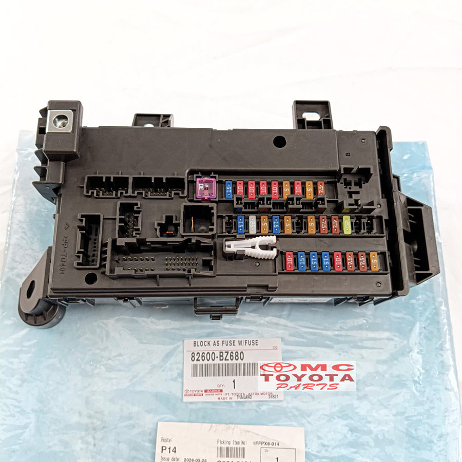 Box Sekring Great New Xenia Grand Avanza Veloz Kode C Original 82600-BZ680 Fuse Box Sikring BCM Rumah Box Sekring Bok Skring