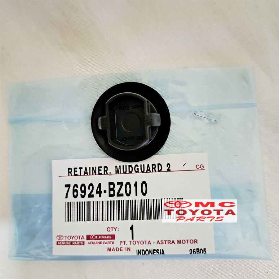 Klip Kancing Over Fender Belakang Fortuner Original 76924-BZ010