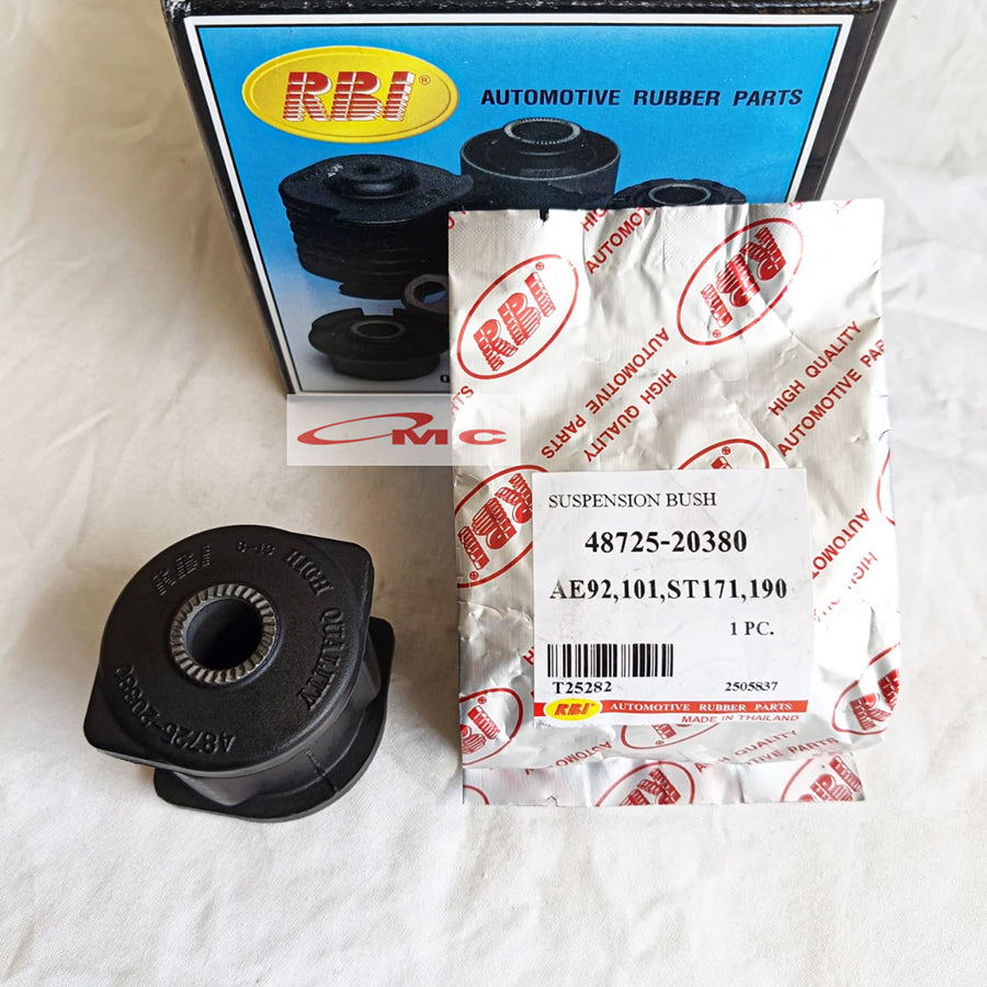 Karet Bushing Arm Belakang Corolla Twincam AE92 Great Corolla AE101 Corona Twincam ST171 Corona Absolute Absolut ST190 RBI 48725-20380 Knuckle Bos Bosh Bush Arm Belakang Bagian Stick Lateral