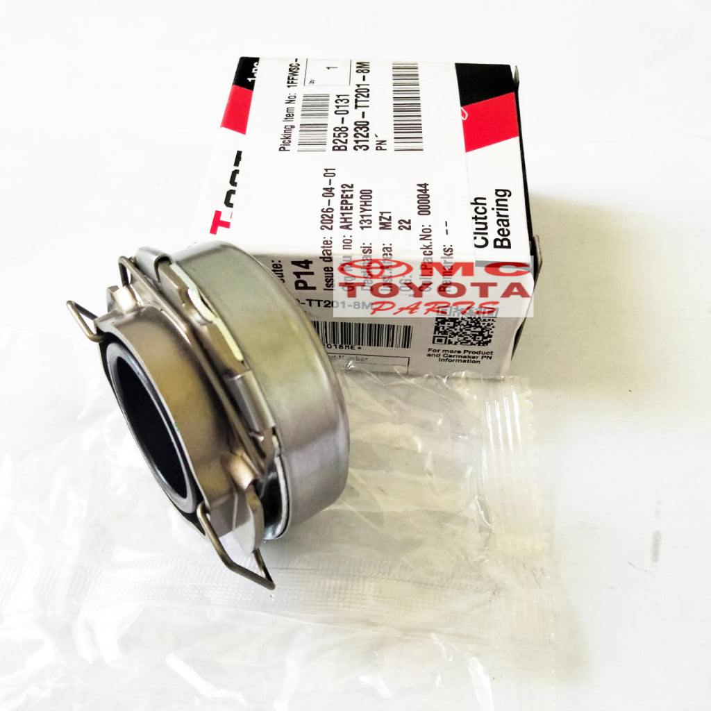Drag Dek Laher Bearing Deklaher  Bearing Kopling Clutch Xenia Terios GrandMax Asli ORI Original T-OPT 31230-TT201-8M Genuine Parts