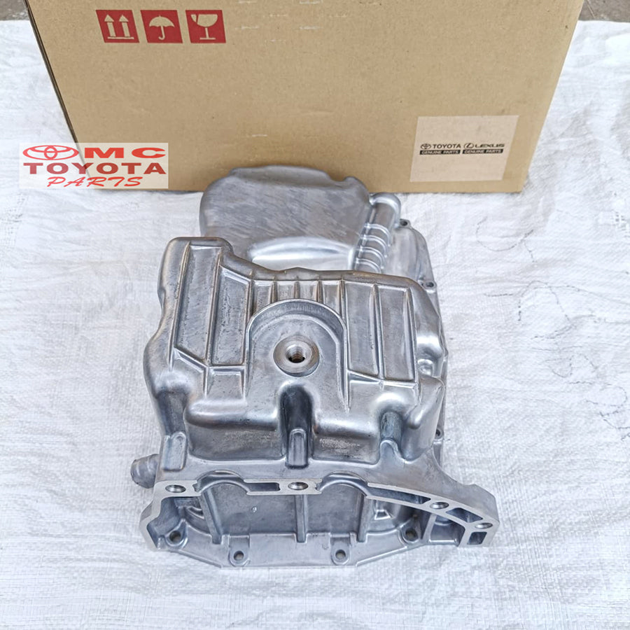 Bak Tutup Carter Oli Mesin Avanza Xenia Rush Terios Original 12111-B1040 Tutup Oli Mesin Pan Oil Bak Carter Oli Mesin Bak Karter Oli Kalter Kater Bak Oli Carter Pan Oli