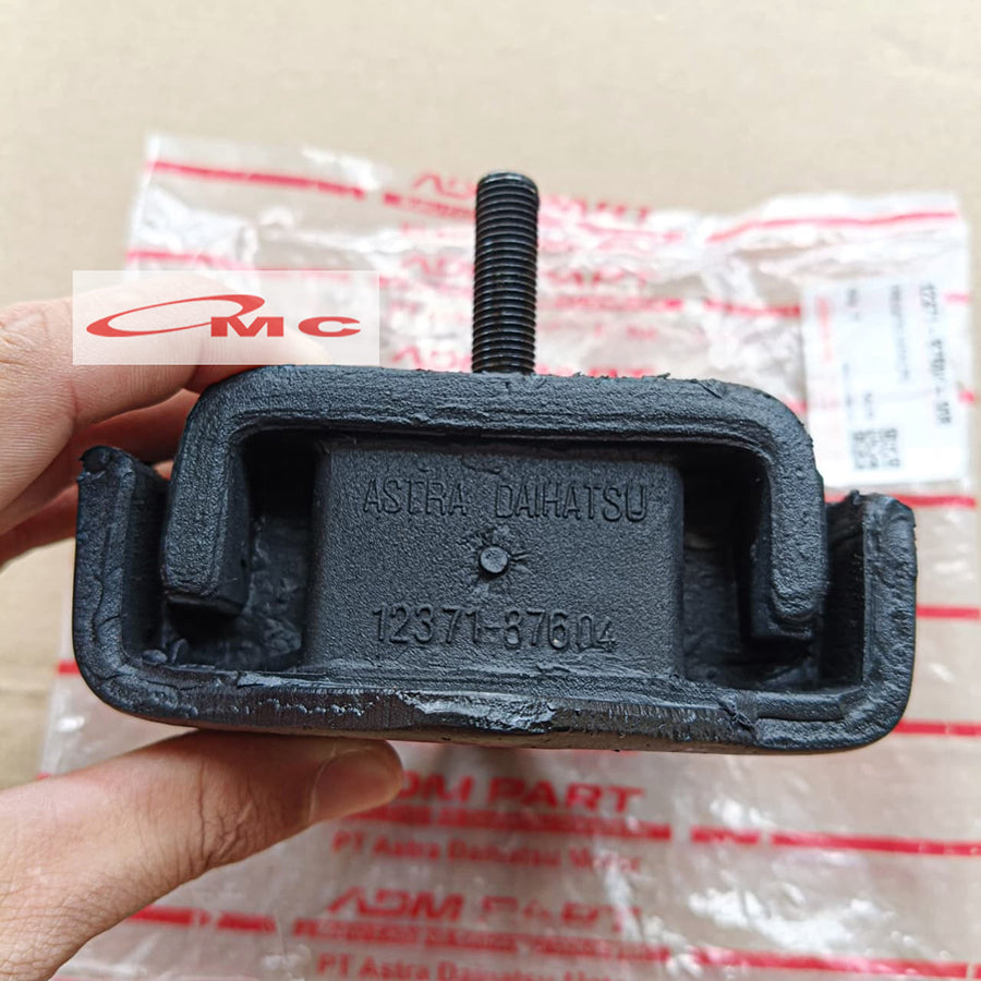 Engine Mounting Belakang Taft GT Hiline Rocky Independent Original Daihatsu 12371-87604-008 Insulator Transmisi Mounting Dudukan Perseneling Engine Monting Pangkon Mesin Dudukan Mesin