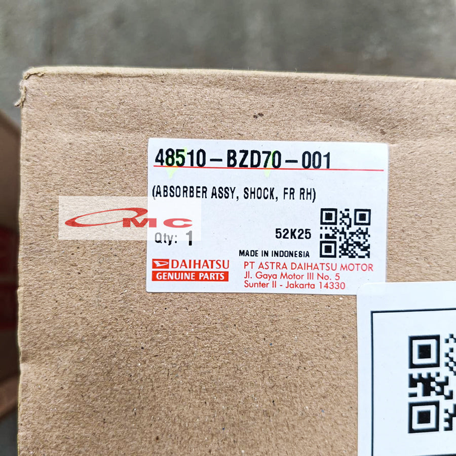 Shock Breaker Depan All New Avanza Xenia Veloz 2012-2021 ABS Original 48510-BZD70-001 / 48520-BZA20-001 Shockbreker Shock Absorber Breaker Depan Shock Breker Shockbreaker Depan Kanan Kiri