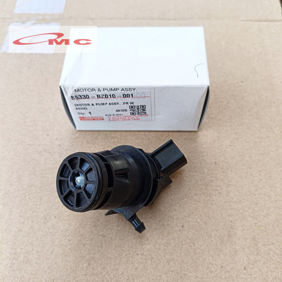 Motor Tabung Wiper Belakang Avanza Xenia Rush Terios Original 85330-BZ010-001 Motor Pompa Washer Wiper Belakang Pump Assy Washer