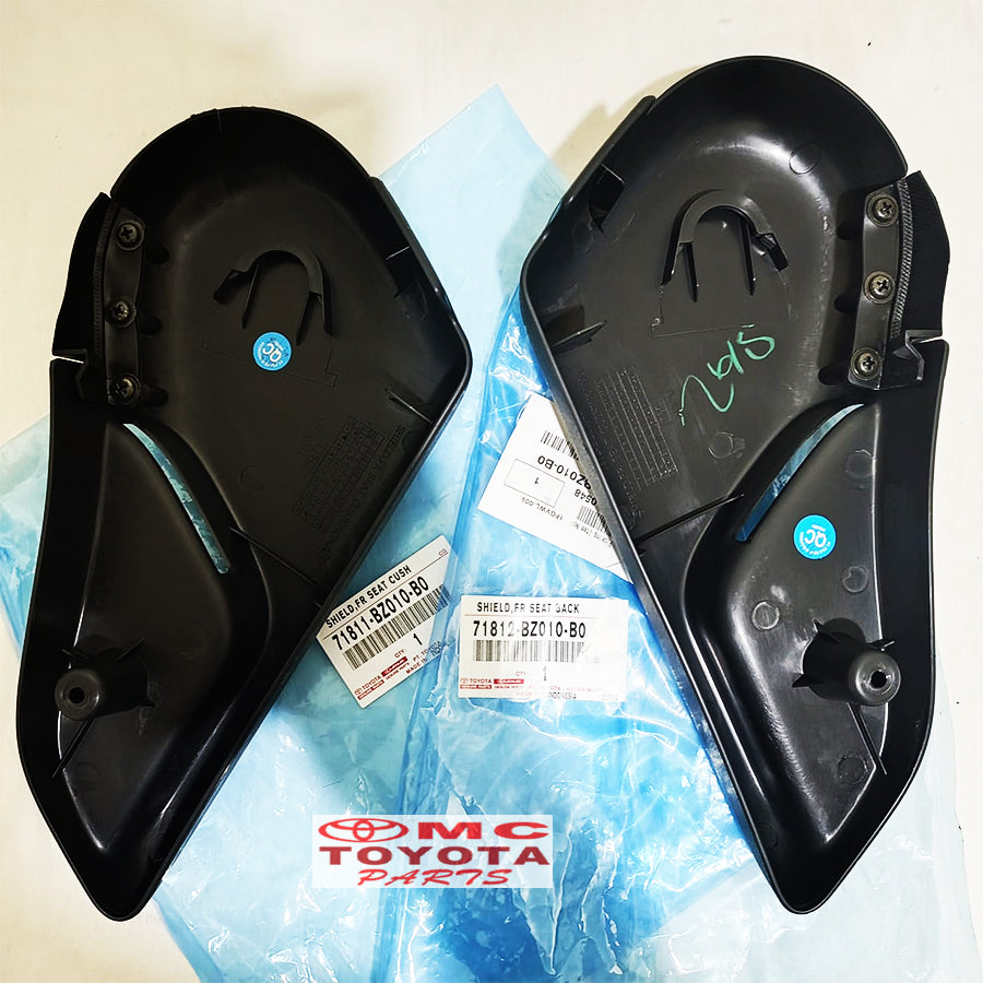Cover Jok Depan Kanan Kiri Avanza Xenia Tahun 2004-2006 Abu-Abu Original 71811-BZ010-B0 71812-BZ010-B0