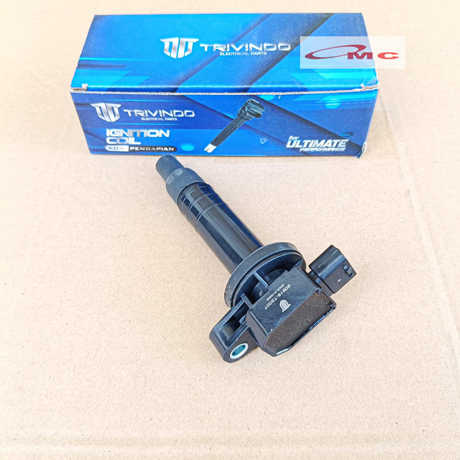 Coil Ignition Toyota Vios gen 1-3 Yaris Corolla Altis Soluna Prius 90919-T2007 Trivindo Koil Pengapian Ignition Coil Koil Busi