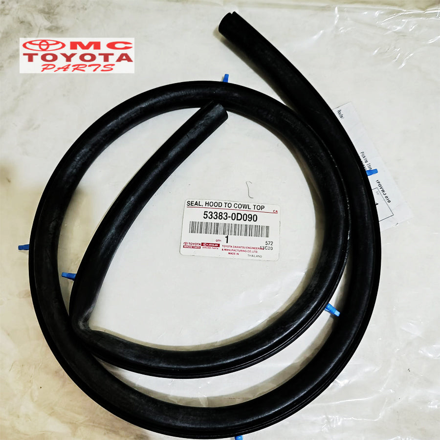 Karet Kap Mesin Karet Louver Cowl New Vios 53383-0D090 Original