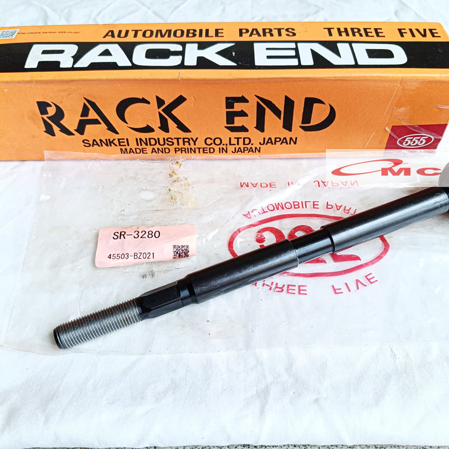 Rack End Long Tierod Daihatsu Sirion Original 555 Japan SR-3280 / 45503-BZ021 Rackend Long Tie Rod Tirot Panjang Terot Tirod