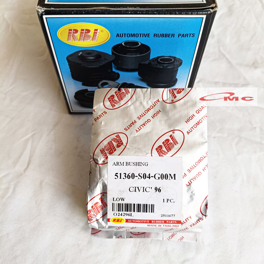 Bushing Lower Arm Depan Bawah Honda Civic Ferio 1996-2000 CRV 2000-2001 Gen 1 RBI 51360-S04-G00M Karet Bushing Arm Depan Bawah Bos Bosh Bush Arm Depan