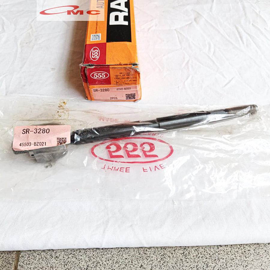 Rack End Long Tierod Daihatsu Sirion Original 555 Japan SR-3280 / 45503-BZ021 Rackend Long Tie Rod Tirot Panjang Terot Tirod