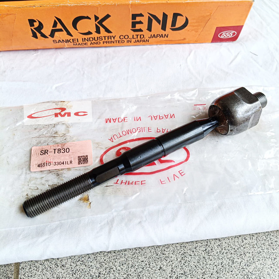 Rack End Long Tierod All New Camry 2500cc ASV50 2013-2018 Original 555 Japan SR-T830 / 45510-33041 Long Tie Rod Tirot Panjang Terot Tirod Camry XV50 2.5 ASV51 ACV50 MCV50