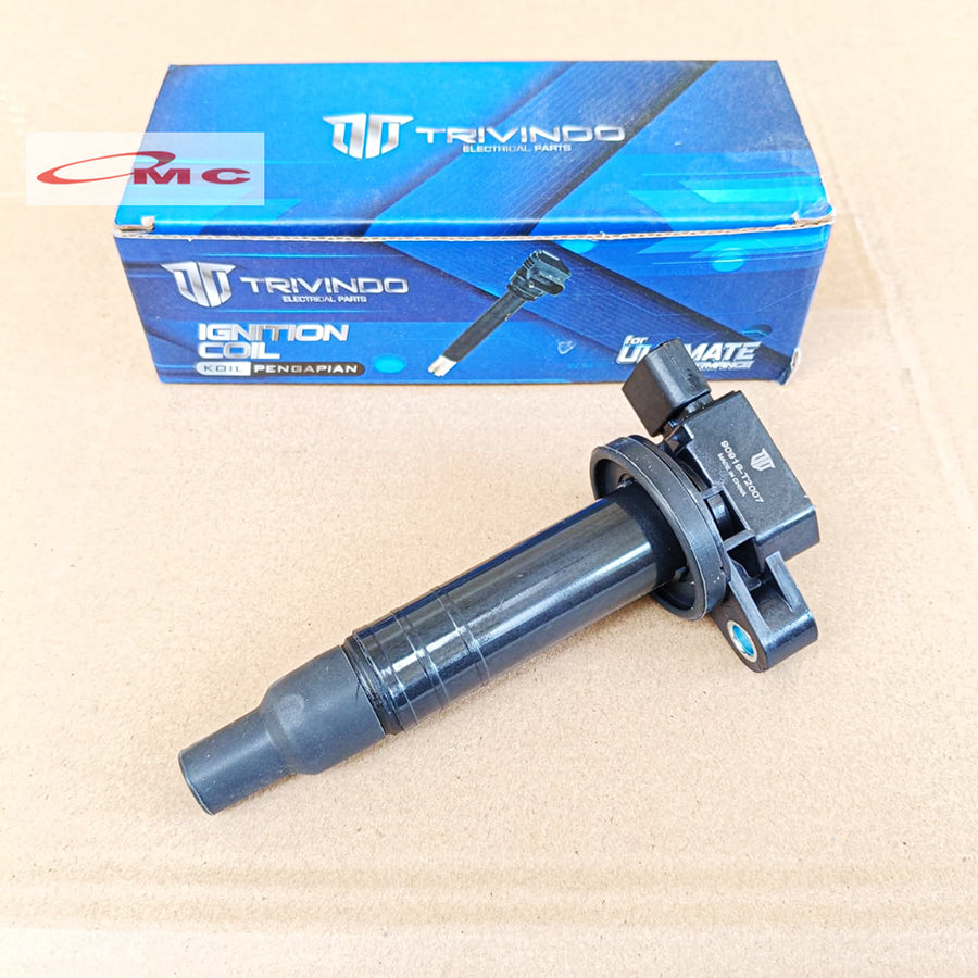 Coil Ignition Toyota Vios gen 1-3 Yaris Corolla Altis Soluna Prius 90919-T2007 Trivindo Koil Pengapian Ignition Coil Koil Busi