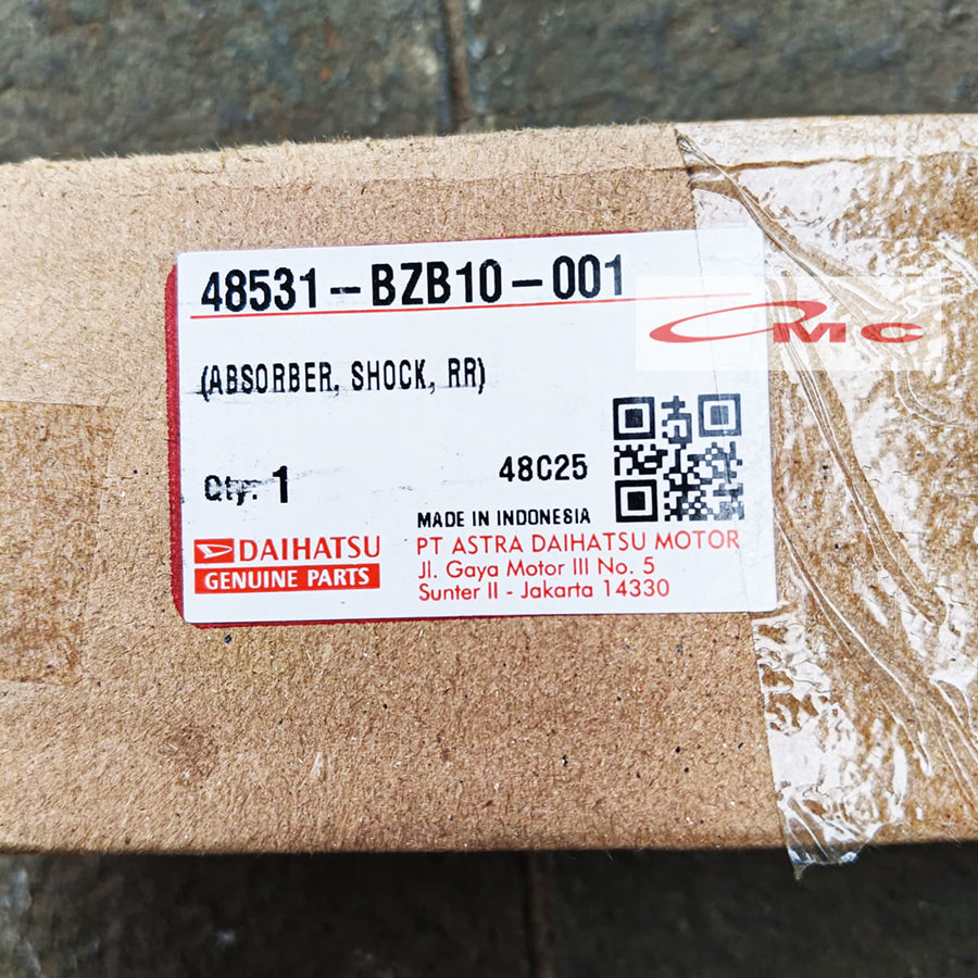 Shock Absorber Breaker Belakang Avanza Xenia Veloz FWD 2022 Up Original 48531-BZB10-001 Shockbreker Shockbreaker Shock Breaker Belakang Shock Breker Belakang Kanan Kiri