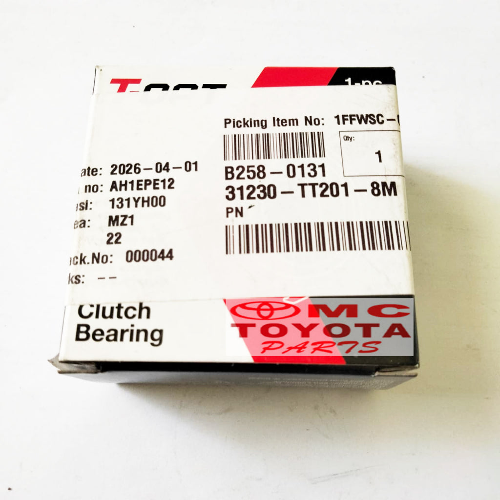 Drag Dek Laher Bearing Deklaher  Bearing Kopling Clutch Xenia Terios GrandMax Asli ORI Original T-OPT 31230-TT201-8M Genuine Parts