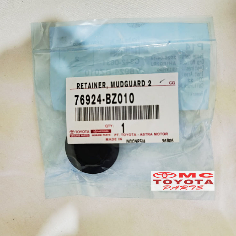 Klip Kancing Over Fender Belakang Fortuner Original 76924-BZ010