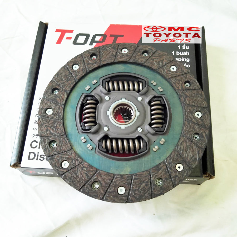 Plat Kampas Kopling Clutch DIsc Avanza Xenia 1.3 lama all new 1300cc Asli Original T-OPT 31250-TT201-8M Genuine Parts