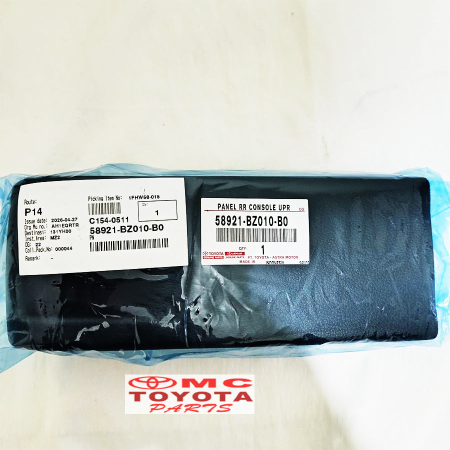 Konsol Console Box Belakang Tengah Sigra Cayla 58921-BZ010-B0 Original
