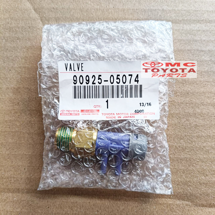 Valve Bimetal Kijang Kapsul Bensin 7K 1997-2006 Original Toyota 90925-05074 Valve Bimetal Ungu Vakum Vacum Switch Vacuum Ungu Sensor RPM Switch Ungu Purple
